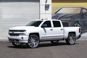 Chevrolet Silverado Crew Cab on Forgiato Wheels (Sincro) 2019 года
